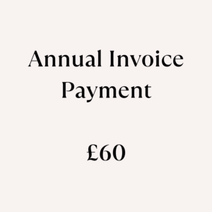 Annual Invoice - £60